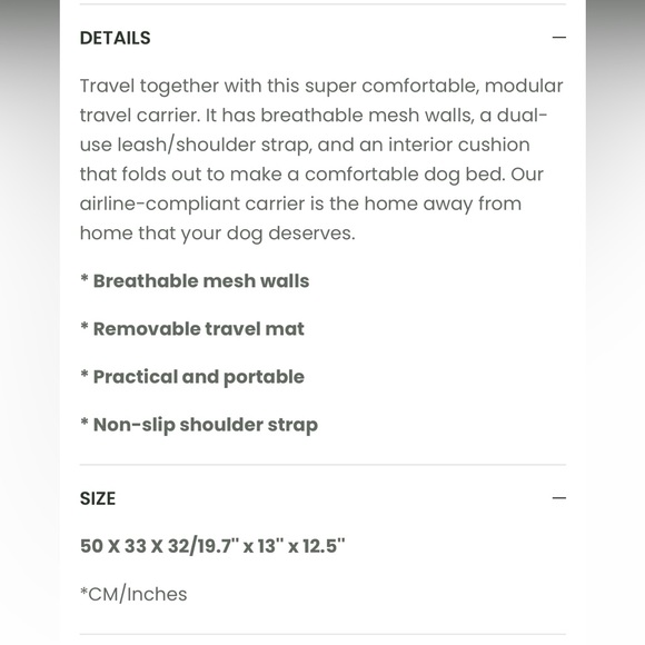 Blush Pet Carrier - Picture 7 of 9